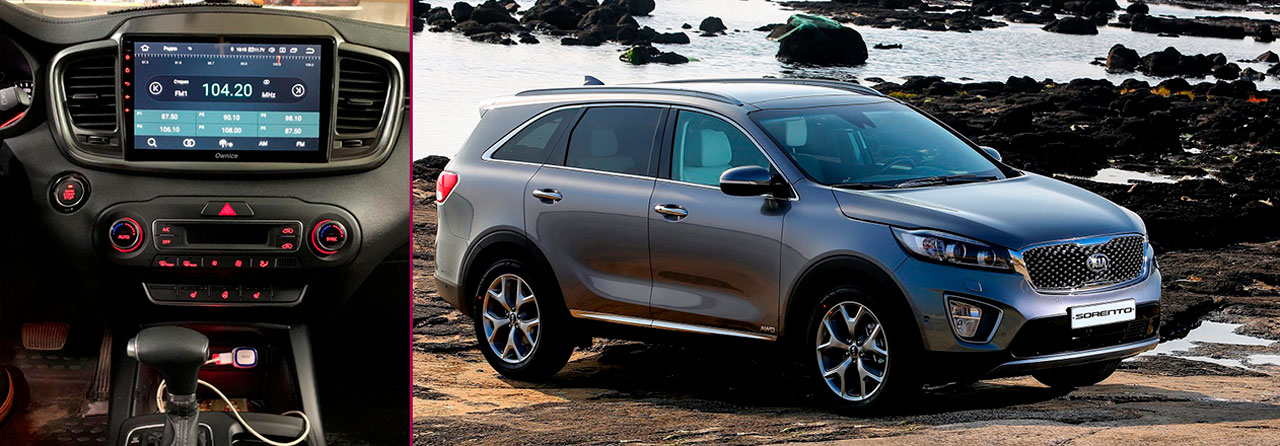 Штатная магнитола Kia Sorento Prime